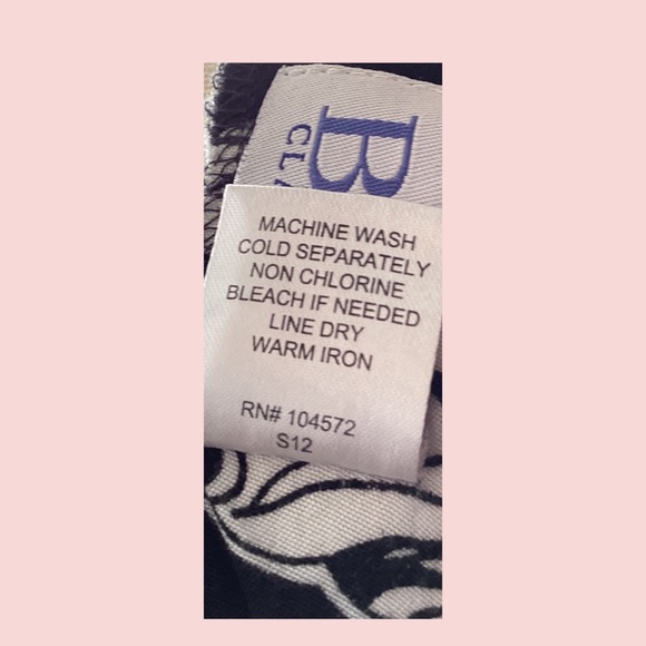 VTG BFA Classics M-12 Women’s Black White Dress Spring Summer Dress 100% Ra… - Picture 13 of 16